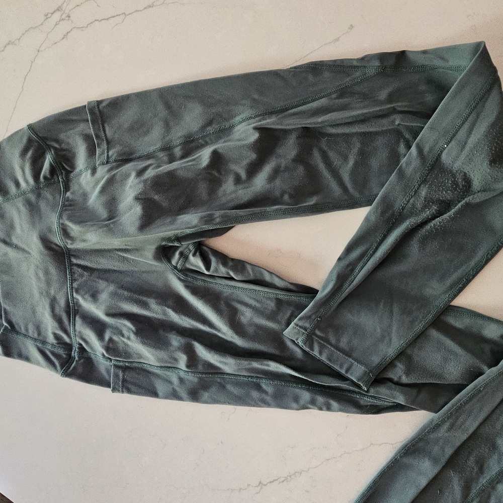 Green Athletic Leggings
